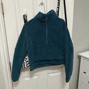 lululemon half zip fluffy
